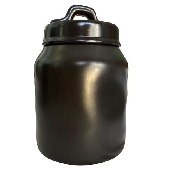 Rae Dunn Boo Canister – Black with Orange Letters – Halloween Fall Decor 🎃 - Picture 3 of 9